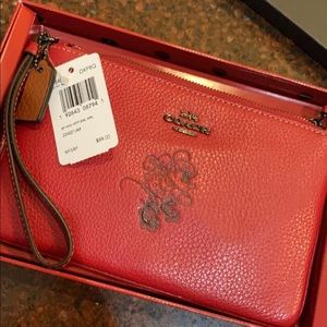 Mickey coach wristlet NWT
